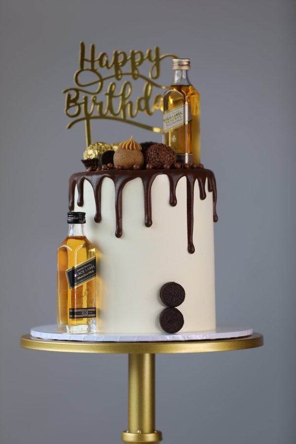 Keep Walking Johnny Walker Drip Cake - Image 2